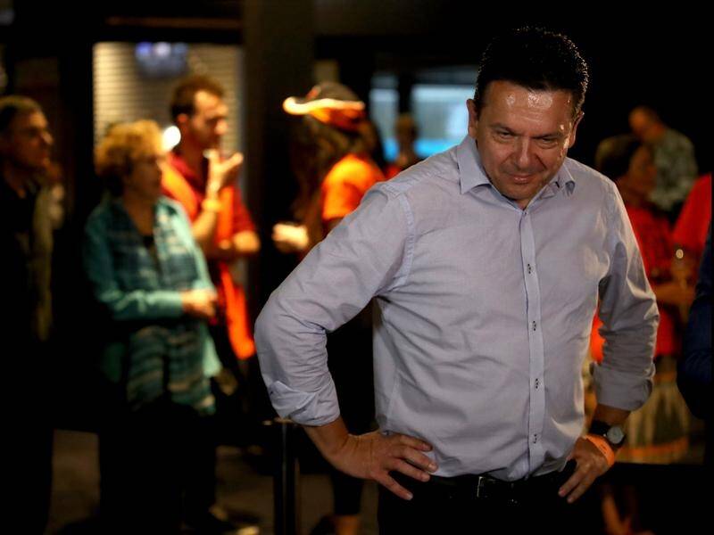 SA-BEST Leader Nick Xenophon is struggling to win a seat in the state parliament.