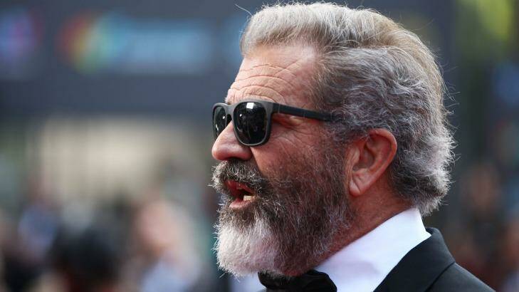 Hacksaw Ridge director Mel Gibson attended the show without his pregnant partner, Rosalind Ross. Photo: Mark Metcalfe