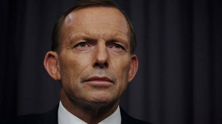 Confident: Prime Minister Tony Abbott. Photo: Alex Ellinghausen