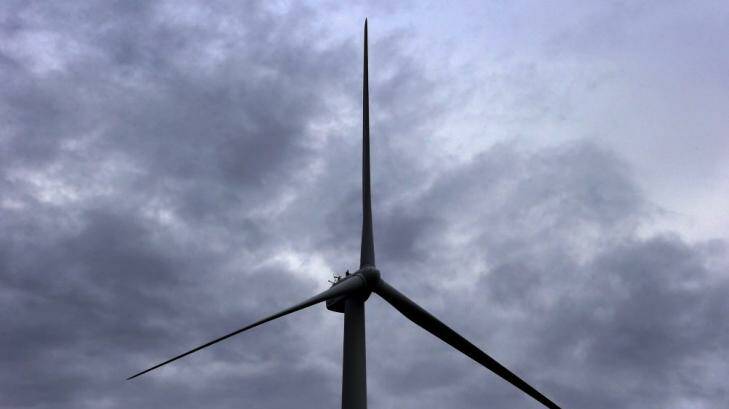 Gloom sets in for renewable energy sector. Photo: David Gray