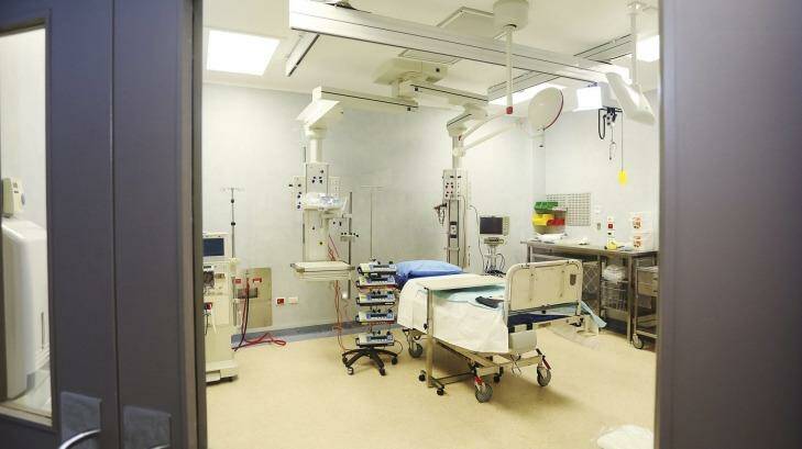 An isolation room at Westmead Hospital. Photo: NSW Health