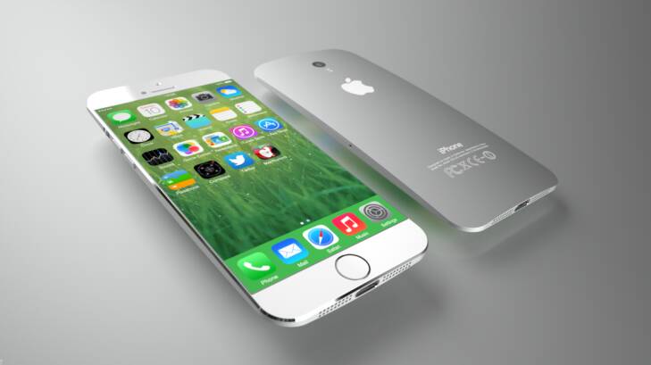 This iPhone mock-up from Federico Ciccarese shows a phone with no 3.5 millimetre headphone jack. Photo: ciccaresedesign.com