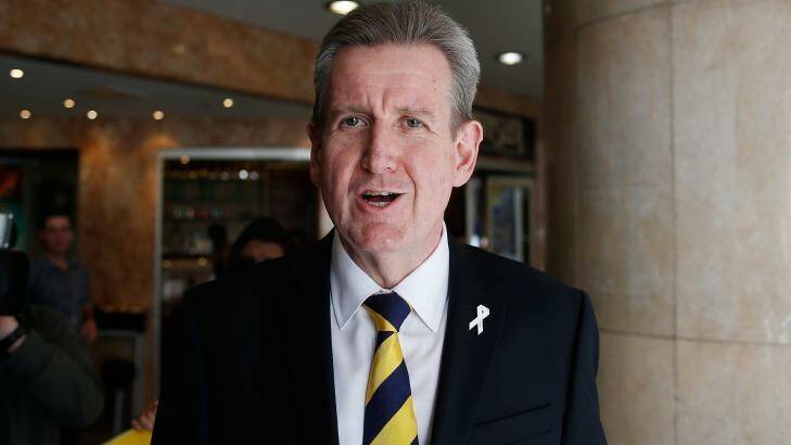 Former NSW premier Barry O'Farrell, who entered Parliament in March 1995. Photo: Daniel Munoz