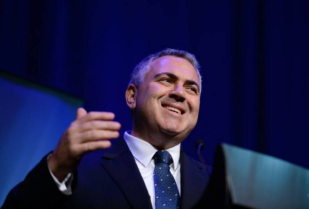 Treasurer Joe Hockey says he can't recall whether senior Liberals Mathias Cormann and Josh Frydenberg disclosed prior to the budget that their families had 'double-dipped' on paid parental leave entitlements. Photo: Justin McManus