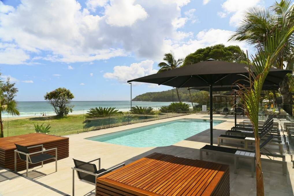 Winter over: The Seahaven Resort  at Noosa Heads. Photo: Brendan Veary