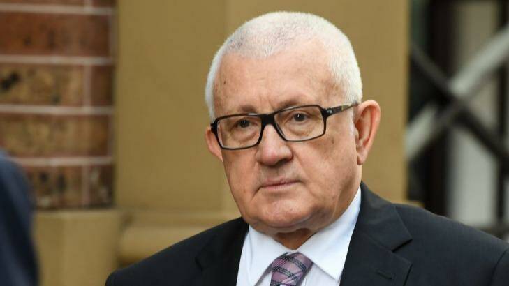 Ron Medich has pleaded not guilty to the murder of Michael McGurk.  Photo: Peter Rae