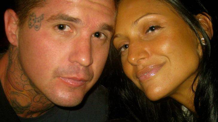 Mark Easter, who was shot dead, and his partner Biancha Simpson.   Photo: Supplied