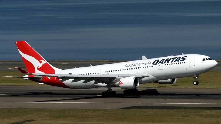 Forced to turn back: A Qantas A330. Photo: Supplied