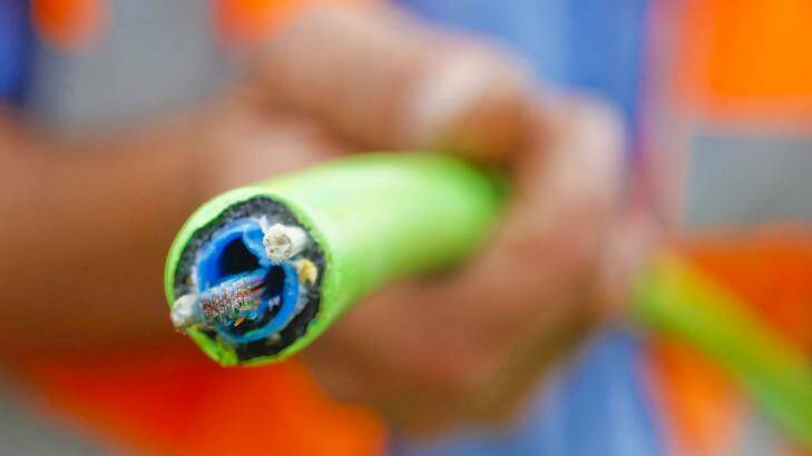 TPG and other rivals won't stop NBN rolling out its broadband technology, the company says. Photo: Glenn Hunt