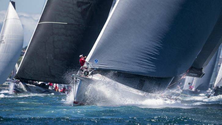High stakes: Will Wild Oats XI dominate the Sydney to Hobart yet again? Photo: Credit Rolex/Carlo Borlenghi.