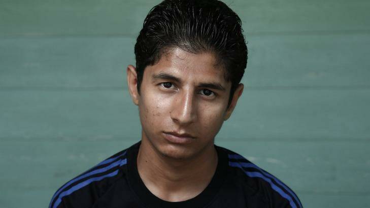 Iranian refugee Loghman Sawari has been returned to Papua New Guinea against his will. Photo: Andrew Meares