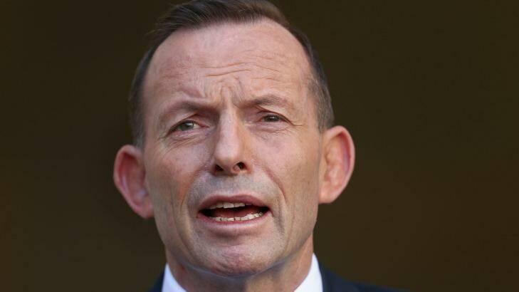 Former prime minister Tony Abbott. Photo: Alex Ellinghausen