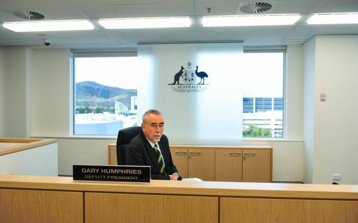 FORUM: Deputy President of the Administrative Appeals Tribunal, Gary Humphries. 10th June 2015. Photo by Melissa Adams of The Canberra Times.