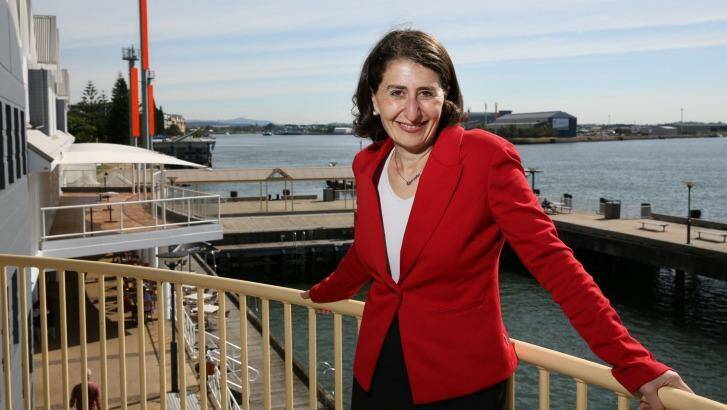 NSW Treasurer Gladys Berejiklian is due to face hostile questioning over the controversial power plan. Photo: Ryan Osland