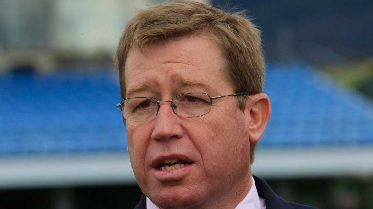 Meetings queried: Minister for Hospitality, Gaming and Racing, Troy Grant. Photo: Andy Zakeli