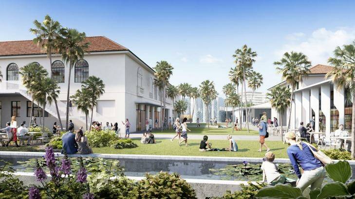 An artist's impression of the proposed upgrade of Bondi Pavilion.  Photo: Supplied