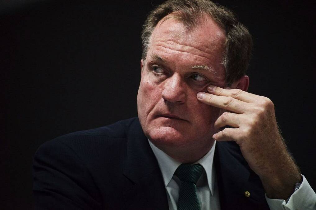 ATO commissioner Chris Jordan, pictured at a Senate inquiry into corporate tax avoidance earlier this month, will appear before the committee again later this week.  Photo: Christopher Pearce