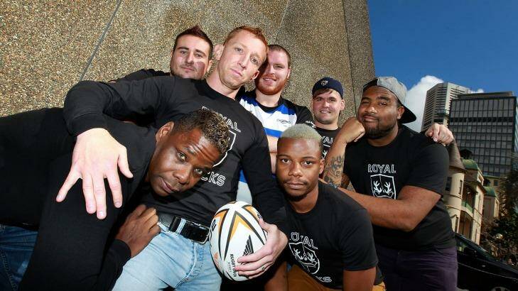 Royal Bucks meet Sydney Convicts for the gay rugby world cup. Photo: Ben Rushton