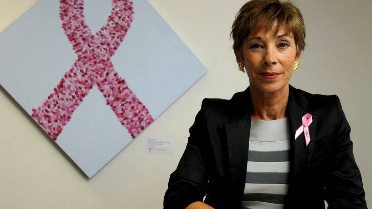 Carole Renouf, CEO of the Breast Cancer Foundation speaks on the impact of breast cancer on a woman's career, relationships and life.  Photo: STeven Siewert