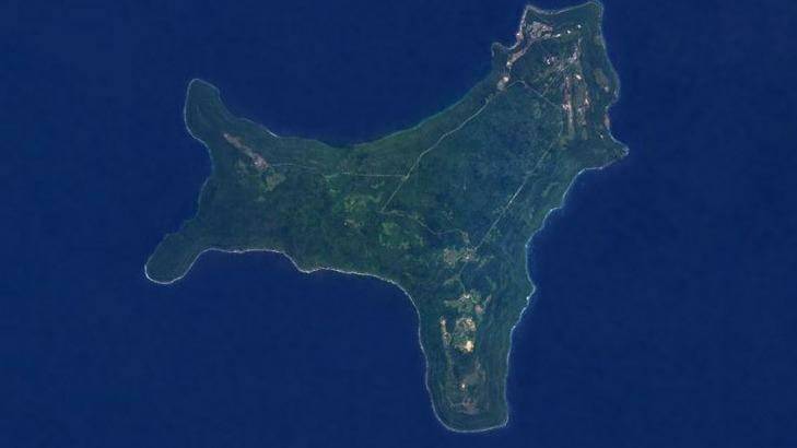 Christmas Island is no longer obscured by clouds. Photo: Google