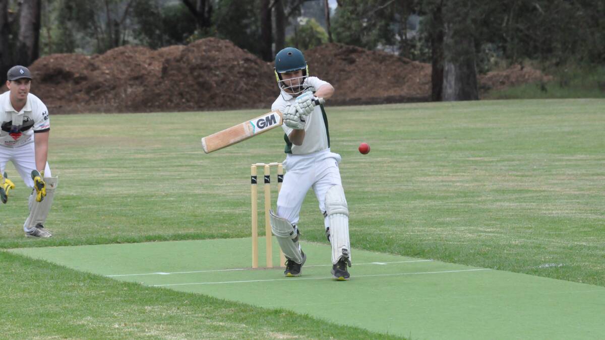 TON OF CONFIDENCE: Ryan Henry put his NOwra Green team in a strong position with 122 on Saturday. Photo: COURTNEY WARD