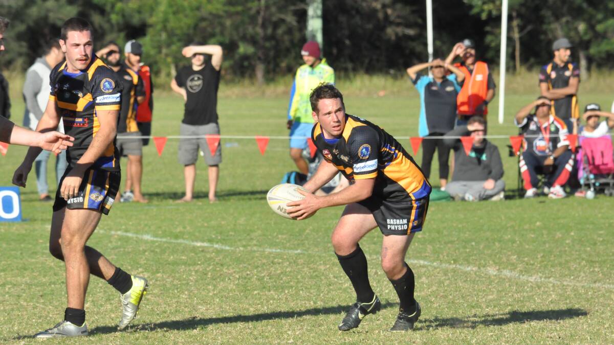 LEADER: Kurt Quinlan was again one the Jets' best players, in the team's loss to Shellharbour. Photo: COURTNEY WARD