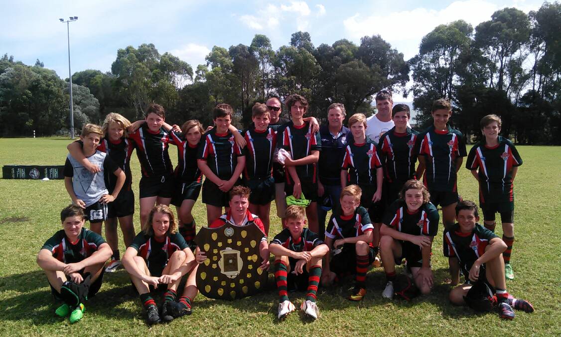 CHAMPIONS: Bomaderry High School successfully defended their Steelers and Buckley Shield recently.