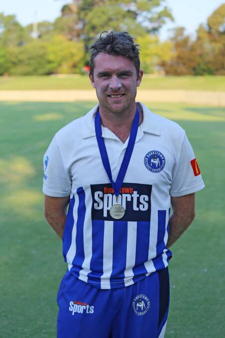 TOP OF HIS GAME:  Philip Wells claimed the Michael Bevan Medal for player of the match in the Sydney first grade final.
Photo: IAN BIRD PHOTOGRAPHY
