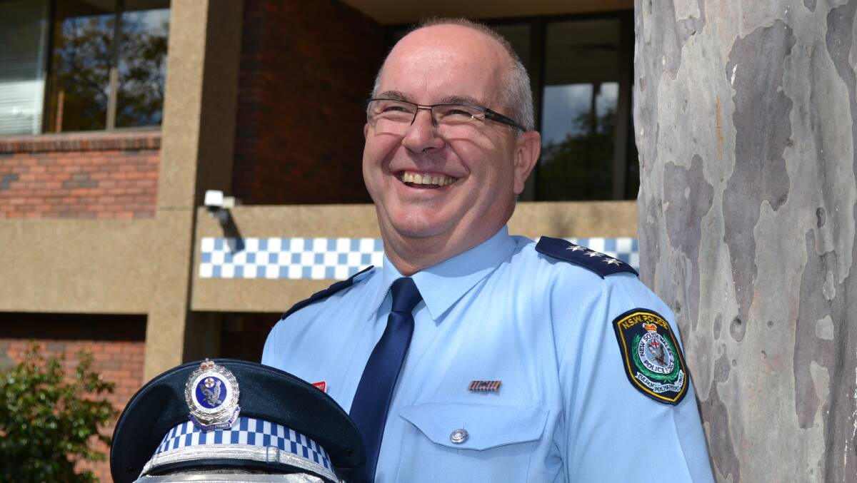 NICK OF TIME: Inspector John Behrendt is retiring after 40 years in the NSW Police Force.