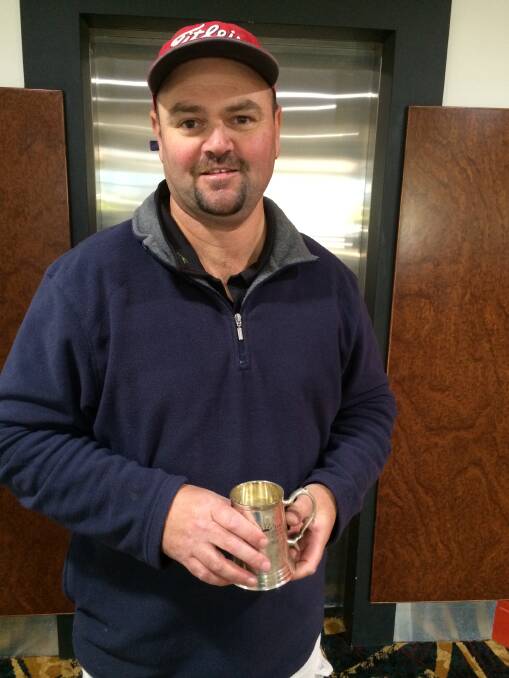 MAY DAY: Ricky May won his third monthly mug of the year at Worrigee Links last Saturday. 