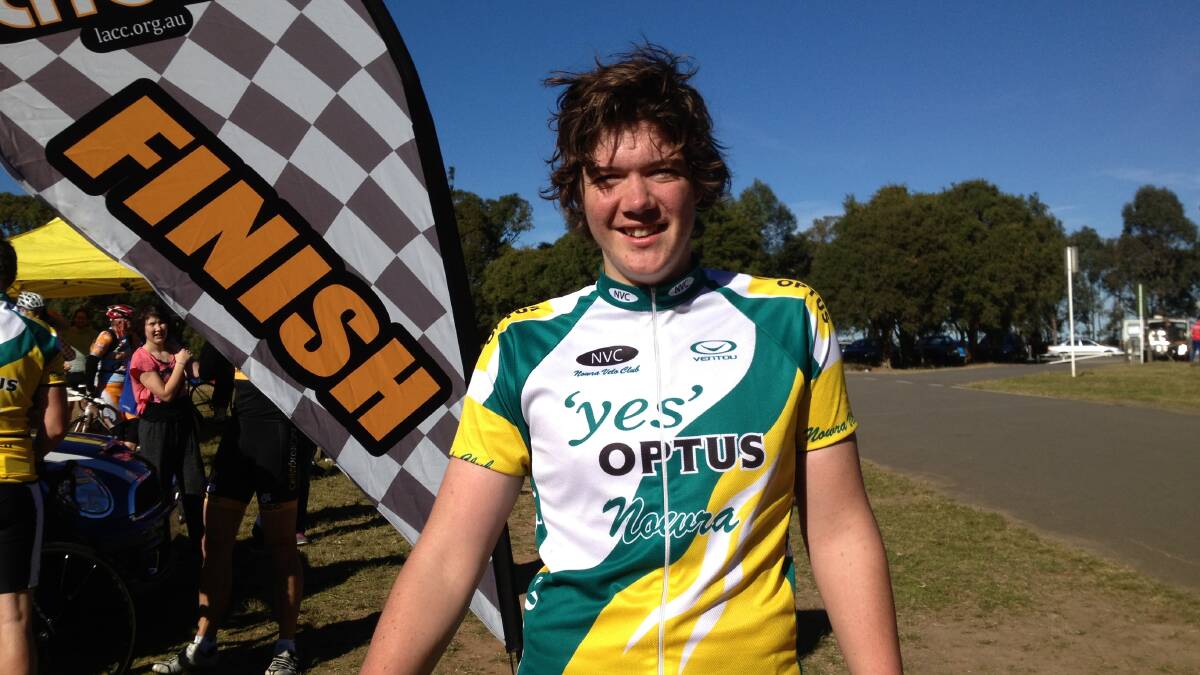 CLASS ACT: Levi Johns won the A grade event for Optus in the MIEngineers 2014 Team Challenge series at Flinders Estate on Sunday.