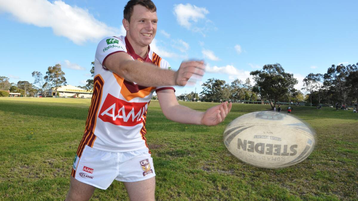 HIGH SPIRITS: Jack Parrish is happy to wear the Country NSW strip. 