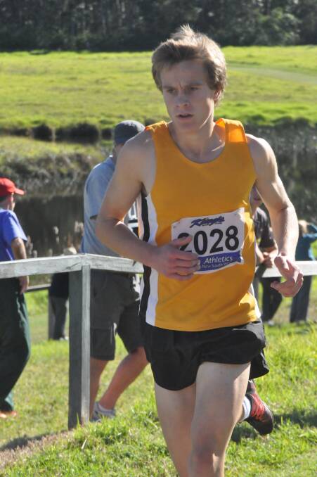 GOLDEN BOY: Harry McGill was successful in the under 20s team section of the NSW State road relays.