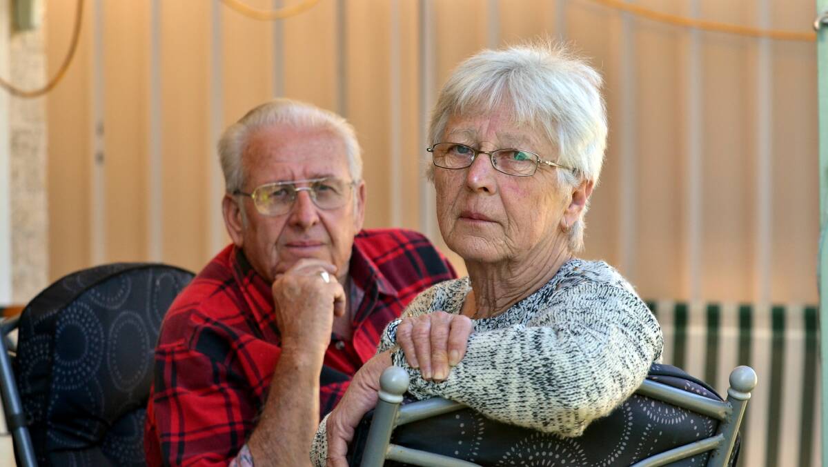 Betty Bourke’s doctor tried to book her in for a procedure in 30 days, Shoalhaven hospital came back with a waiting time of four months. Her husband Wally is considering taking her to Sydney for the operation.