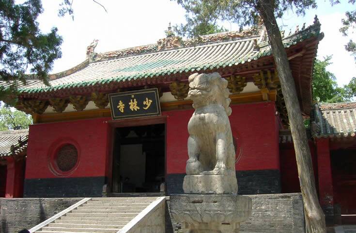 Part of a Shaolin temple in China. Local representative Patrick Pang maintains attached housing is necessary for the Shoalhaven temple's long-term viability.