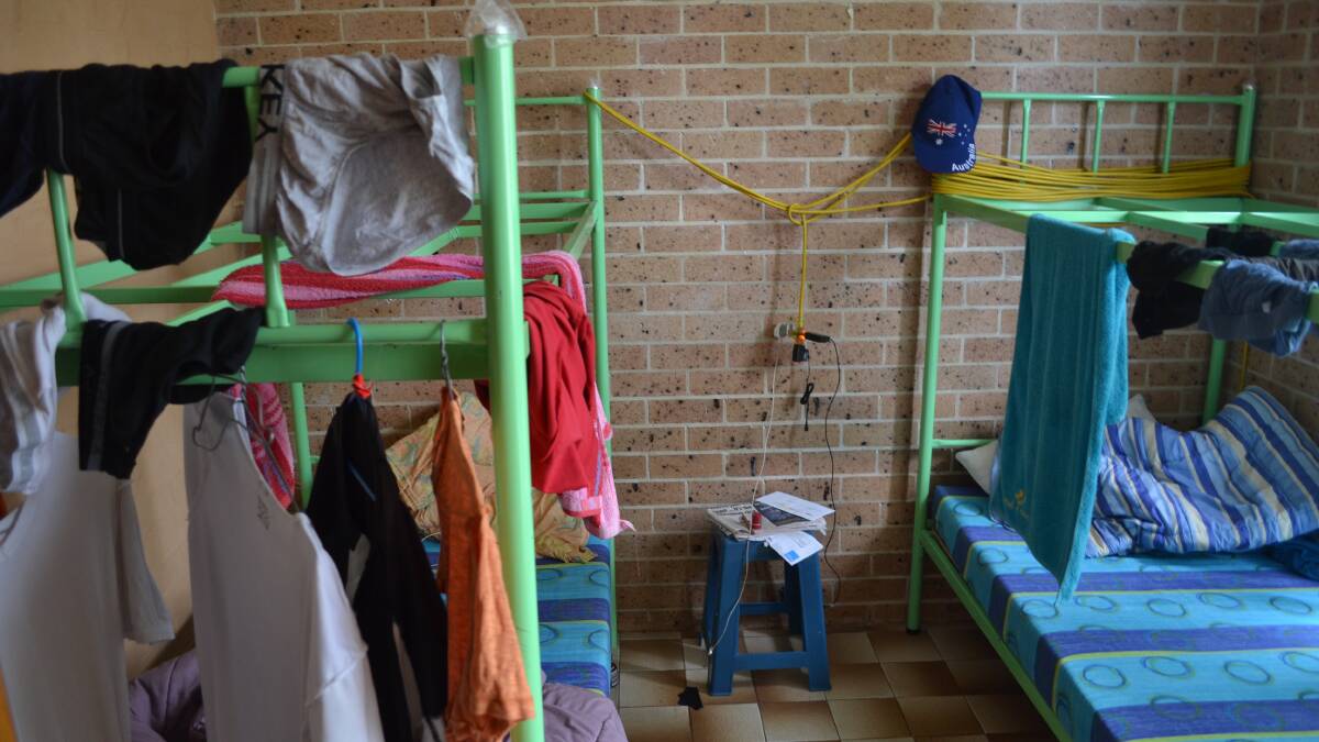 A tour inside the home where 29 foreign workers are being housed.
