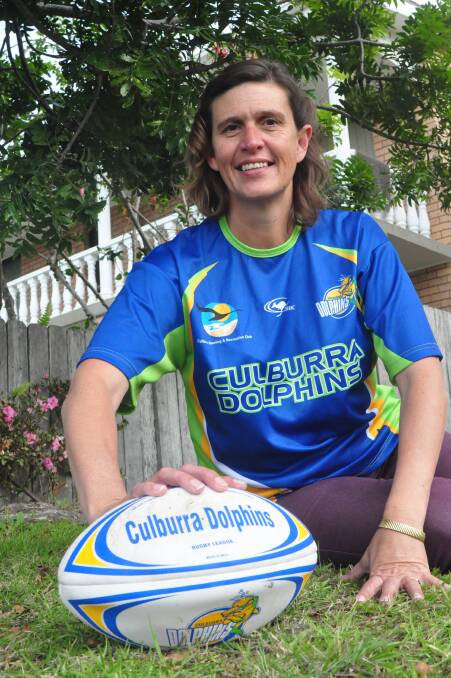 A HERO: Annie Ker plays a wonderful volunteer role for the Culburra Dolphins Junior Rugby League Football Club and senior club the Culburra-Greenwell Point Pirates. 