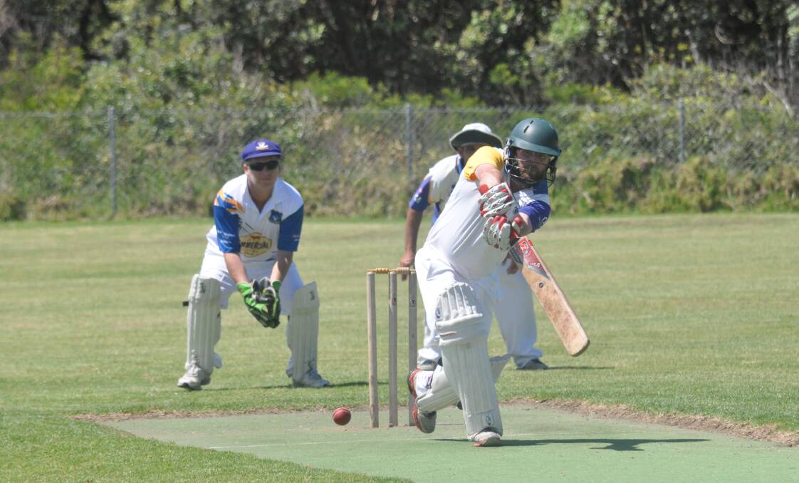 TOP NOTCH: Adam Pritchett top scored for Bomaderry with 44 in their win over Ulladulla.  