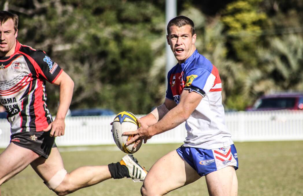 KEY MAN: Gerringong will be looking for a big game from halfback Rixon Russell when they take on the top of the table Warilla-lake South Gorillas on Saturday. Photo: GEORGIA MATTS  
