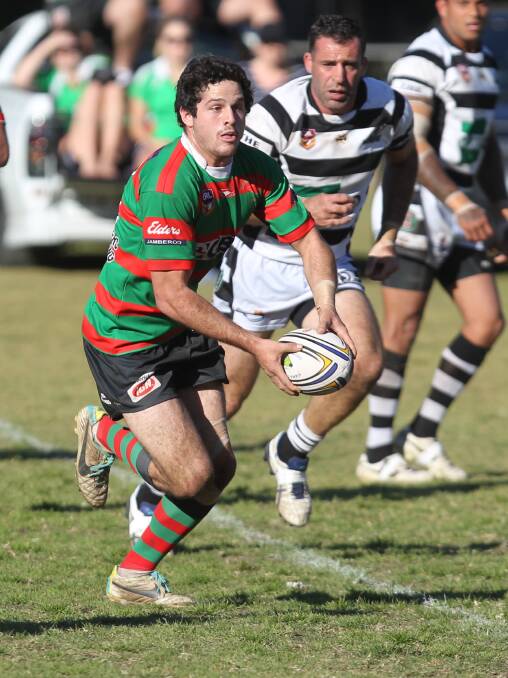 FORM PLAYER: The in-form Mark Asquith will be hoping to help Jamberoo spring an upset over the top of the table Warilla-Lake South on Saturday. Photo: DAVID HALL   