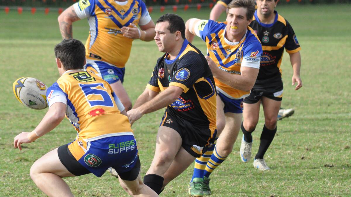 BACK ON DECK: Nowra-Bomaderry will welcome back Steve Brandon for this weekend’s clash with Shellharbour, after he missed their last game through injury. Photo: PATRICK FAHY   