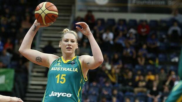 COMEBACK TRAIL: Injured Australian women’s basketball star Lauren Jackson will be there to cheer her University of Canberra Capitals team mates on Saturday.  