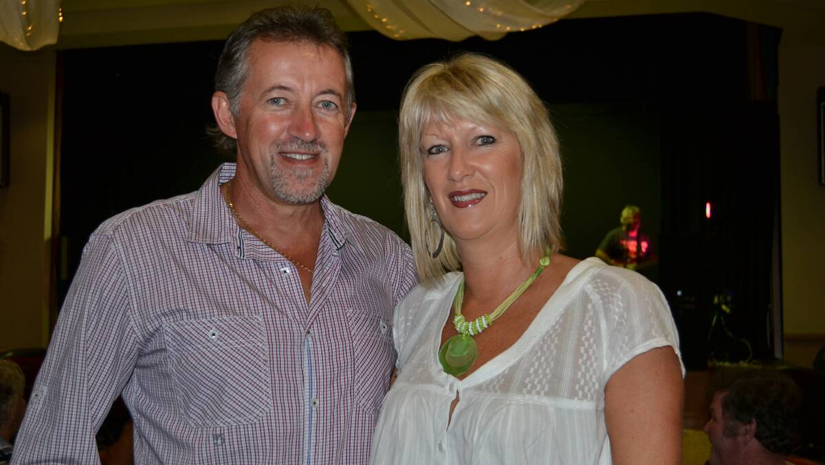 Riccardo and Juliette Beard from Vincentia at the Club Jervis Bay’s Members’ Party Night on Saturday.