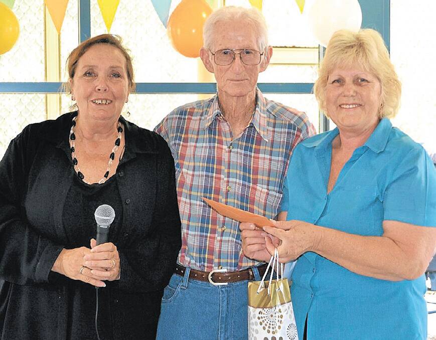 Chesalon Care manager Denise Leroy and lifestyle co-ordinator Cheryl Sinclair with former gardener Ian McCauley hope to see plenty of old and new faces at the 40th anniversary next Friday.