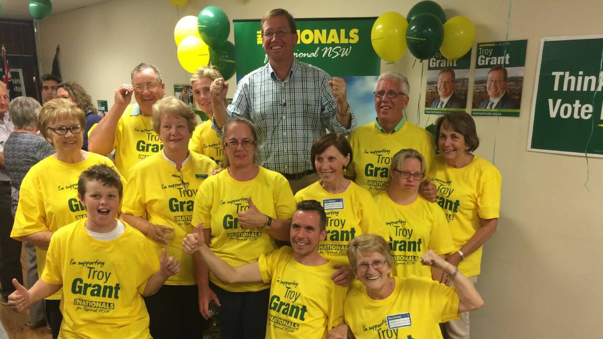 Troy Grant has retained the seat of Dubbo.