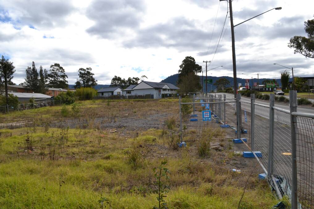 FUELING DEMAND: A long-vacant site is the subject of a DA for a petrol station in Bomaderry.