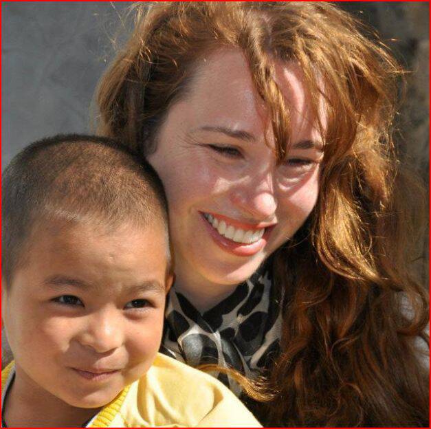 INSPIRATION: Haana van Rossum helps support poor children in Nepal.