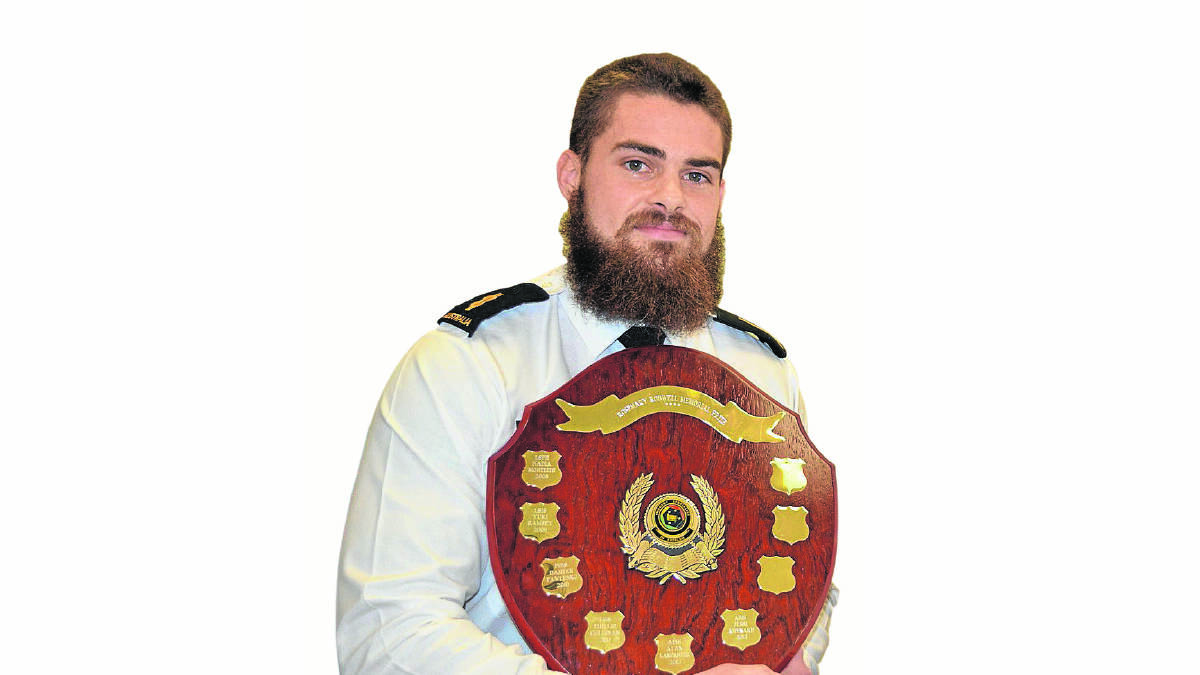 HONOURED: HMAS Albatross photographer Able Seaman Jesse Rhynard won the Rosemary Rodwell Prize for the best still photographic image in the Australian Defence Force.
