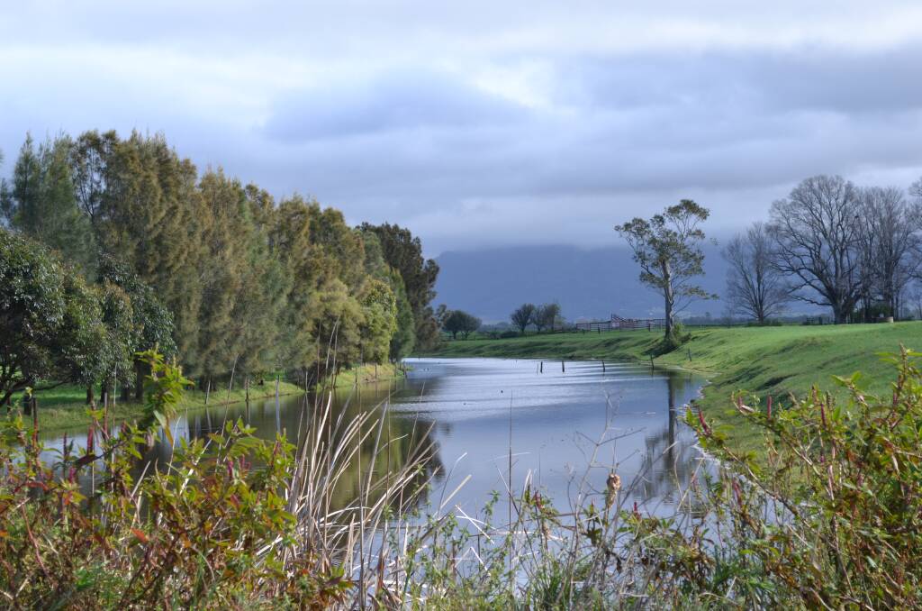 FLOWING: Following rains earlier this month, the 51.8mm the Nowra area has received since the weekend ensures waterways and creeks that were starting to dry up have sprung back to life.