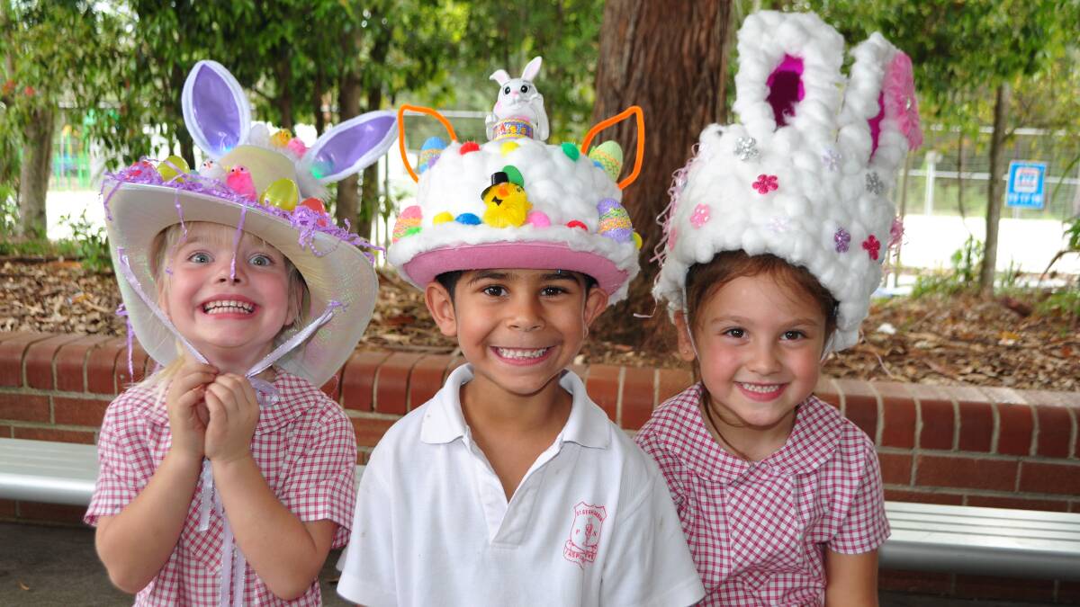 Shoalhaven children love their Easter hats.